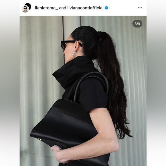 Liviana Conti Leather Satchel - The Row Margaux Vibes - Picture 11 of 15